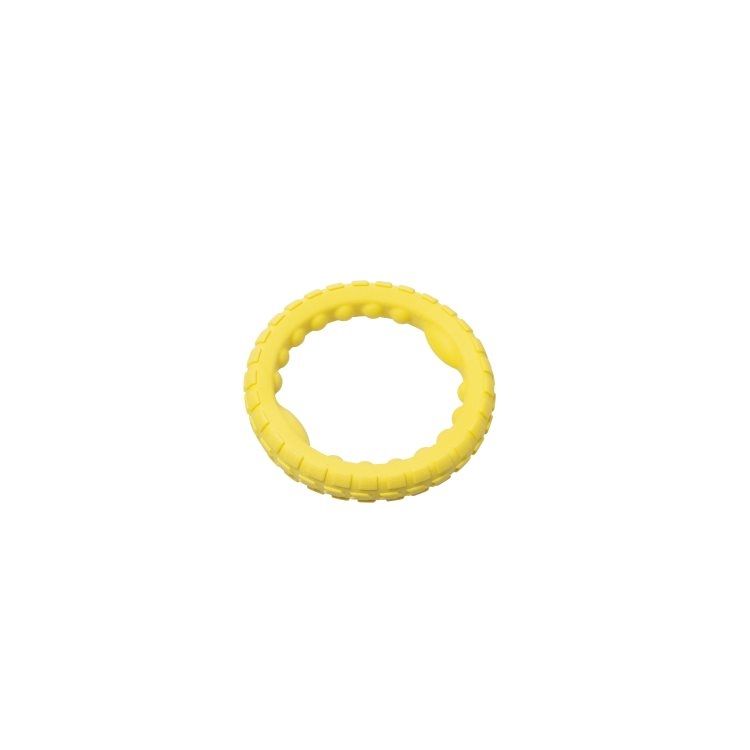 BUDZ RUBBER RING FOAM YELLOW 7.5&quot;