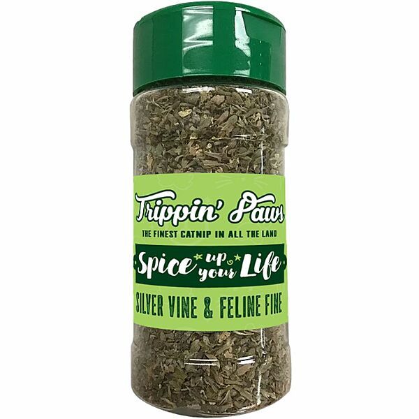 TRIPPIN PAWS SPICE UP YOUR LIFE SILVER VINE &amp; FELINE FINE