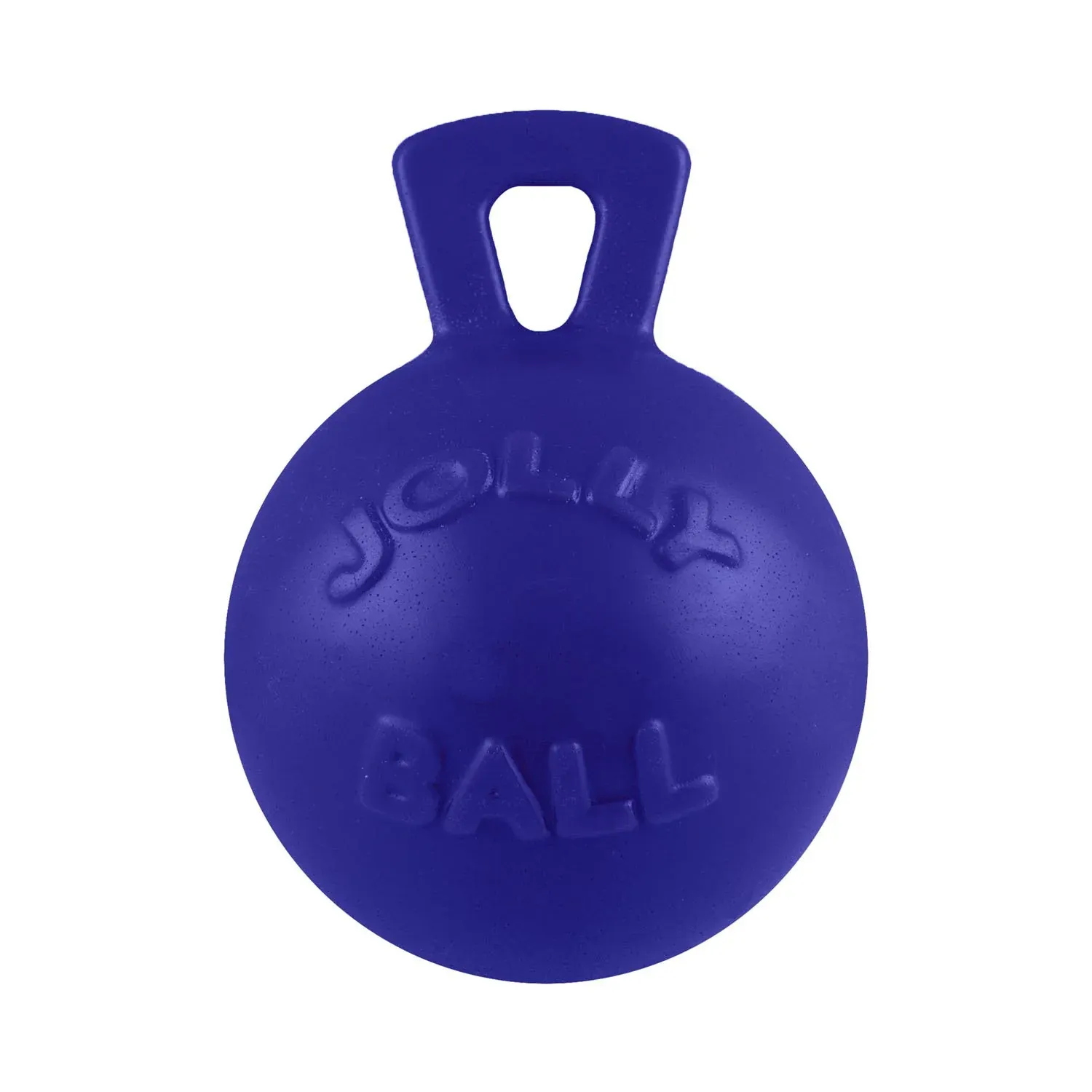 JOLLY PETS TUG-N-TOSS BALL BLUE 6&quot;