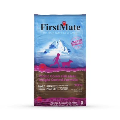 FIRSTMATE DOG LID PACIFIC OCEAN FISH WEIGHT CONTROL/SENIOR 14.5lb/6.6kg