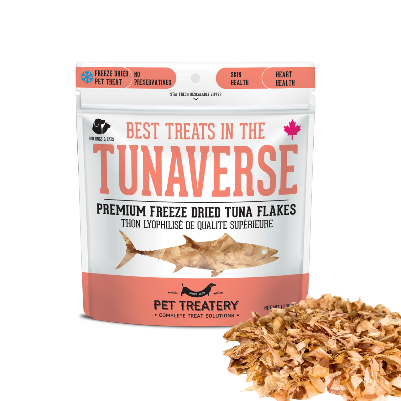PET TREATERY BEST TREATS IN THE TUNAVERSE 15g
