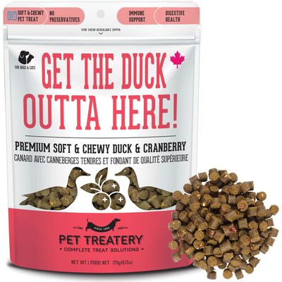 PET TREATERY GET THE DUCK OUTTA HERE! 175g