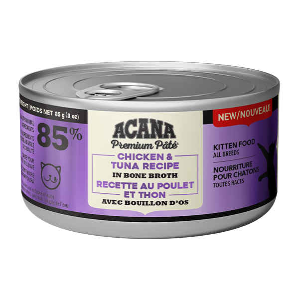 ACANA KITTEN CHICKEN &amp; TUNA PATE 3oz/85g