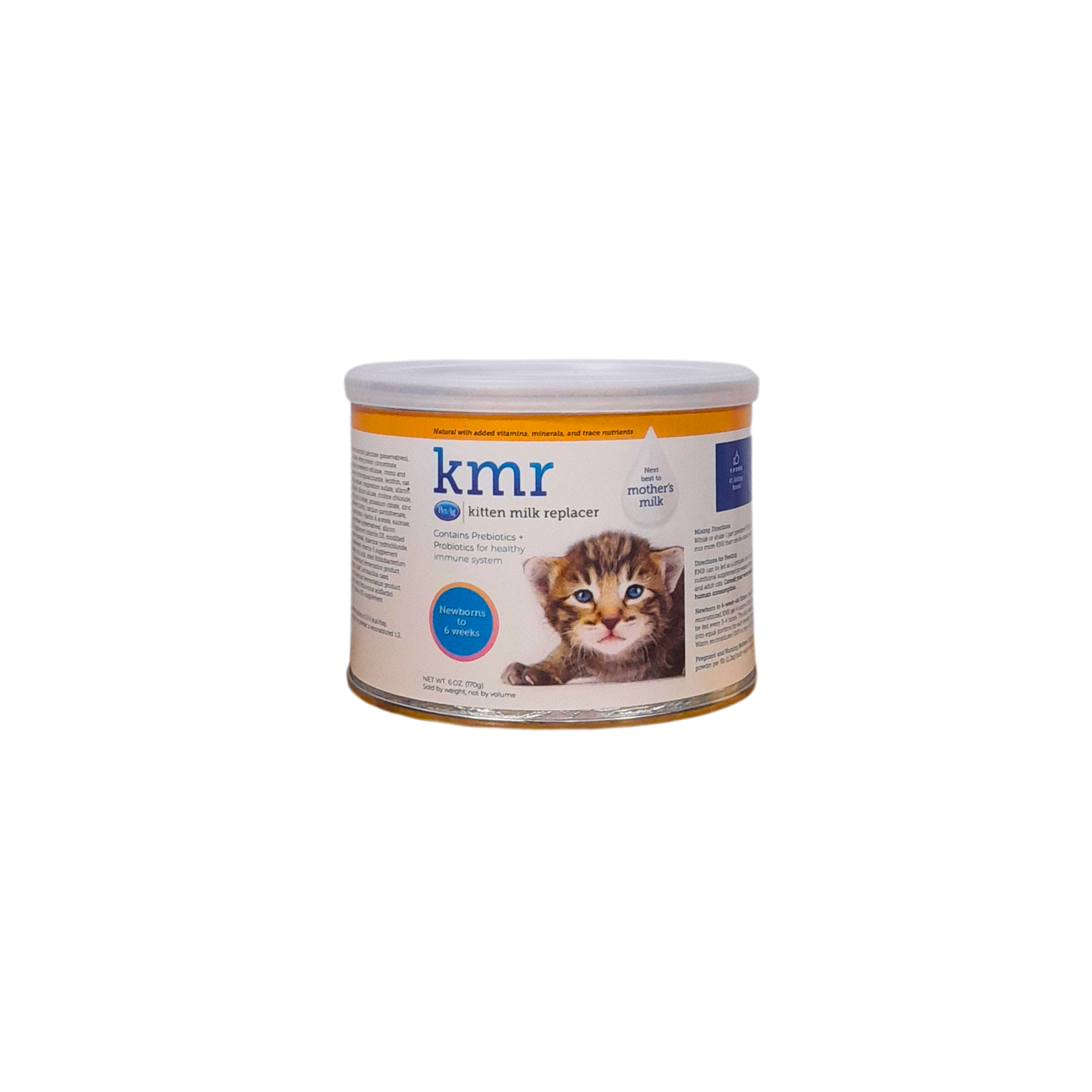 PETAG KMR POWDER KITTEN MILK REPLACER 6oz