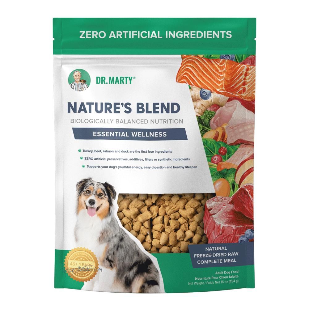 DR. MARTY DOG NATURES BLEND ORIGINAL ESSENTIAL WELLNESS 454g/16oz