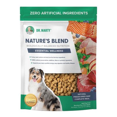 DR. MARTY DOG NATURES BLEND ORIGINAL ESSENTIAL WELLNESS 454g/16oz