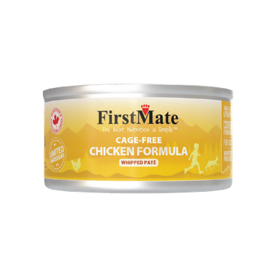 FIRSTMATE CAT LID GRAIN FREE CAGE-FREE CHICKEN FORMULA 5.5oz/156g