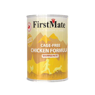 FIRSTMATE CAT LID GRAIN FREE CAGE-FREE CHICKEN FORMULA 12.2oz/345g