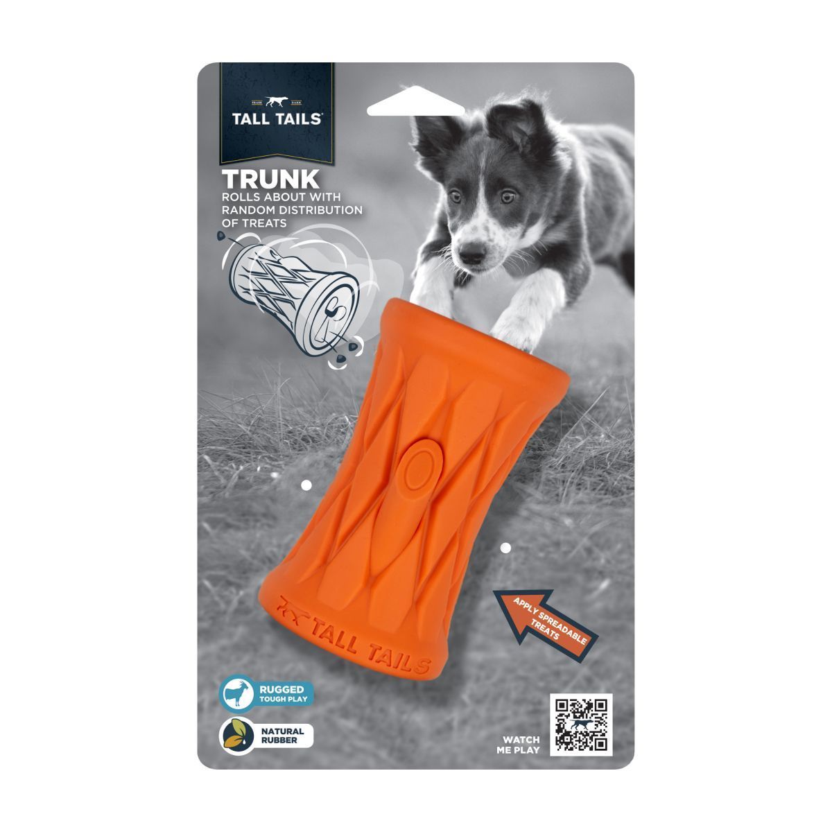 TALL TAILS NATURAL RUBBER TREE TRUNK TOY