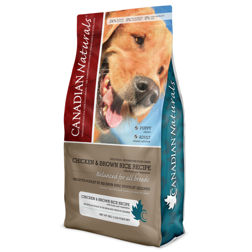 CANADIAN NATURALS CHICKEN &amp; BROWN RICE 11lb/5kg
