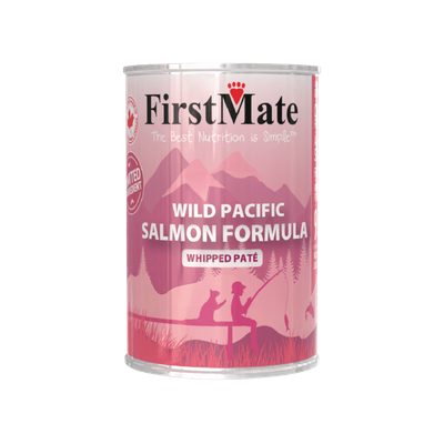 FIRSTMATE CAT LID GRAIN FREE WILD CAUGHT SALMON FORMULA 12.2oz/345g