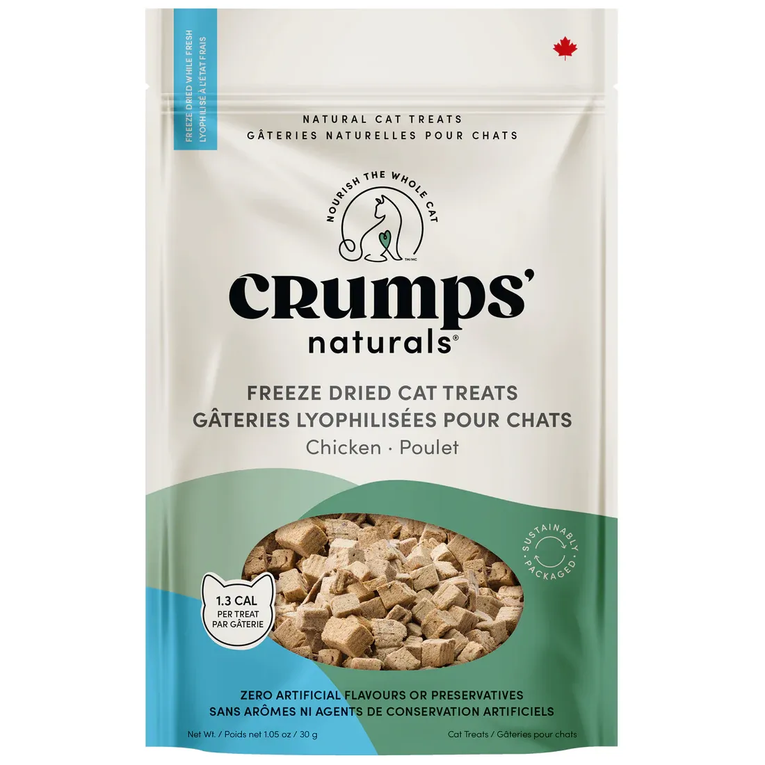 CRUMPS CAT FREEZE DRIED CHICKEN 30g/1.05oz