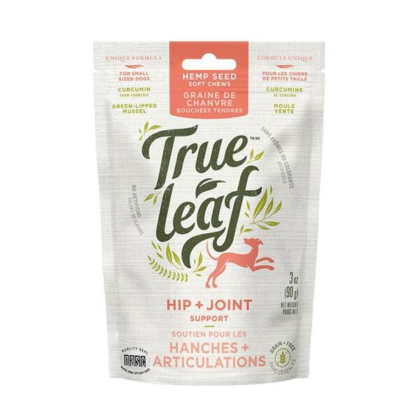TRUE LEAF HIP + JOINT SUPPORT FOR SMALL SIZED DOGS 3oz/90g