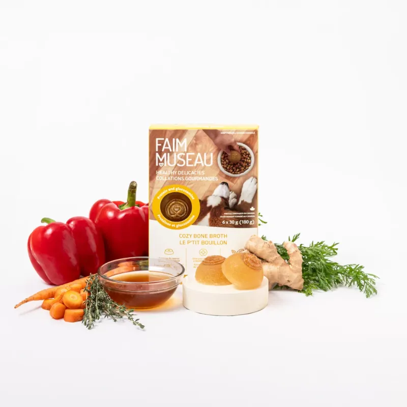 FAIM MUSEAU FROZEN COZY BONE BROTH 6/30g