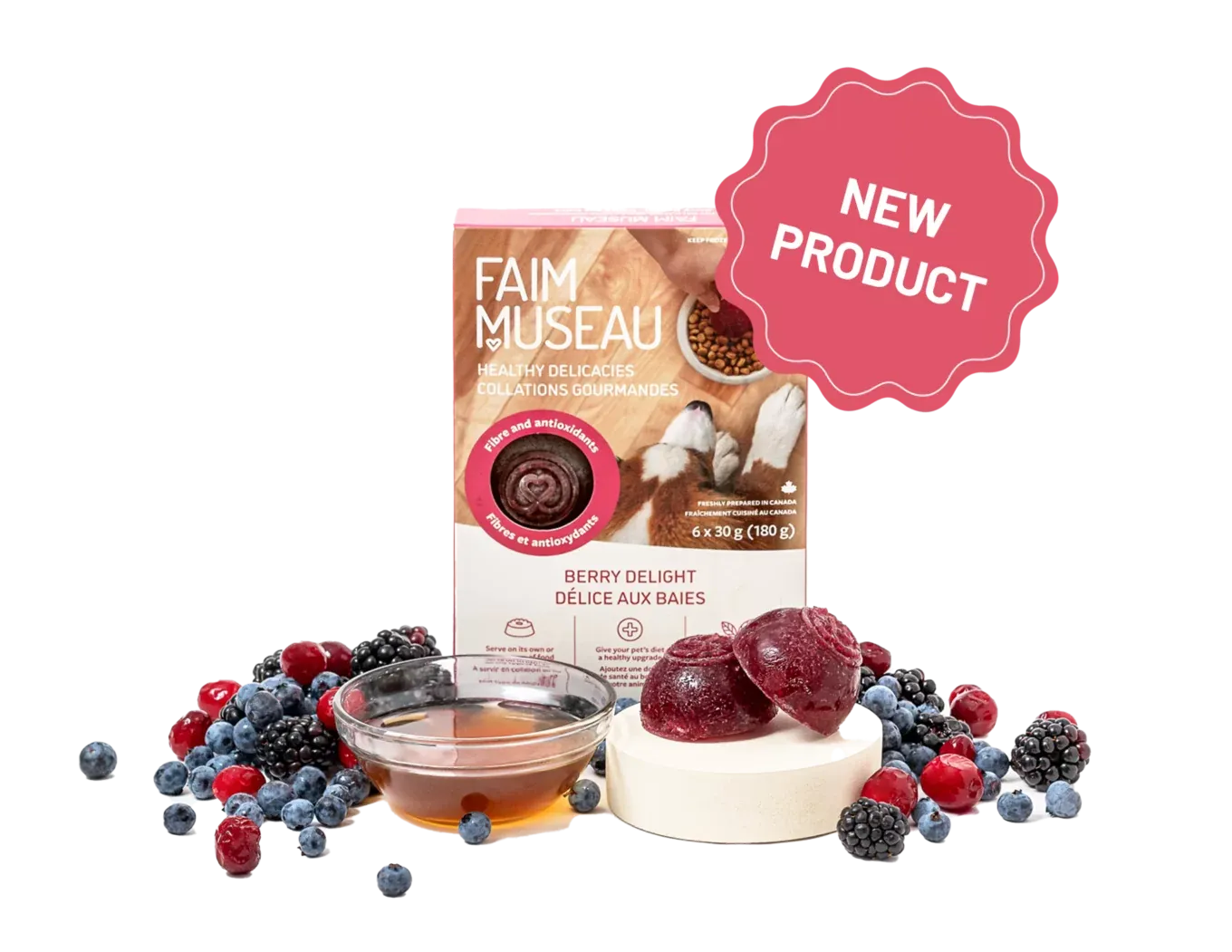 FAIM MUSEAU FROZEN BERRY DELIGHT 6/30g