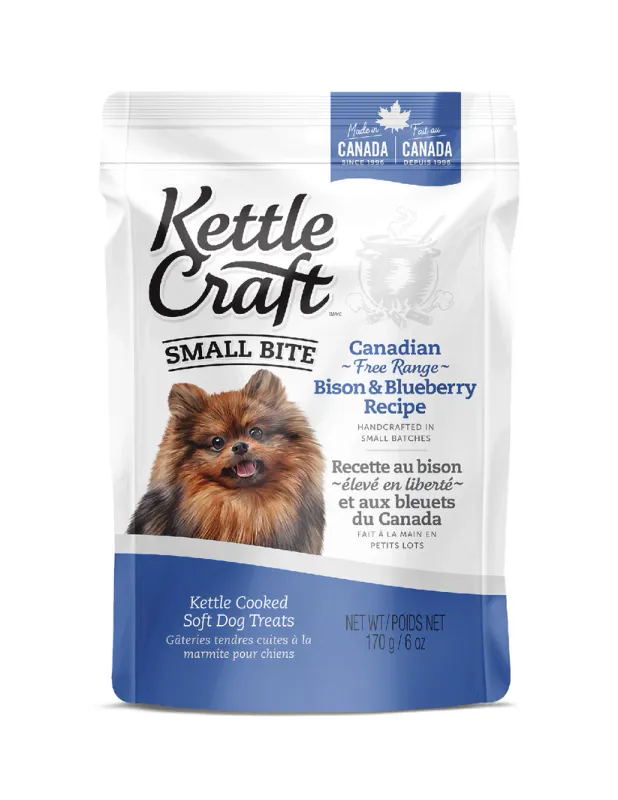 KETTLE CRAFT SMALL BITE BISON &amp; BLUEBERRY 170g