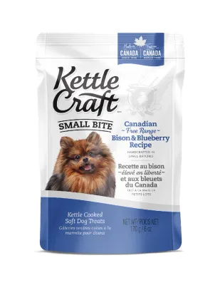 KETTLE CRAFT SMALL BITE BISON &amp; BLUEBERRY 170g