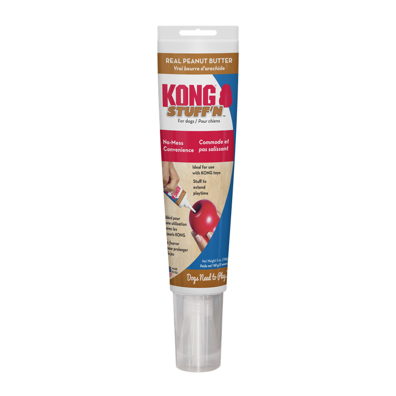KONG STUFF&#39;N REAL PEANUT BUTTER TUBE 5oz