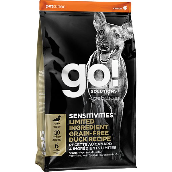 Go! Dog Sensitivities Lid Duck 12Lb/5.4Kg