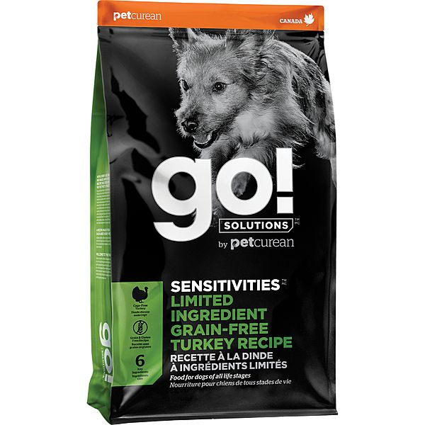 Go! Dog Sensitivities Lid Turkey 12Lb/5.4Kg