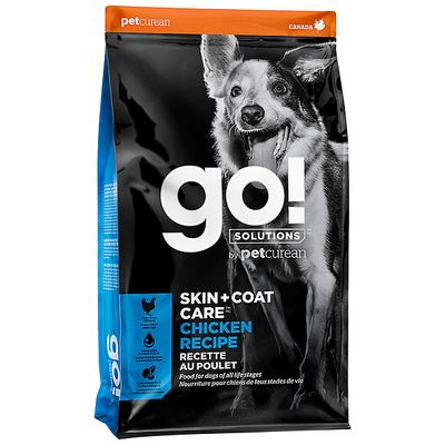 GO! DOG SKIN &amp; COAT CHICKEN RECIPE WITH GRAIN 12lb/5.4kg