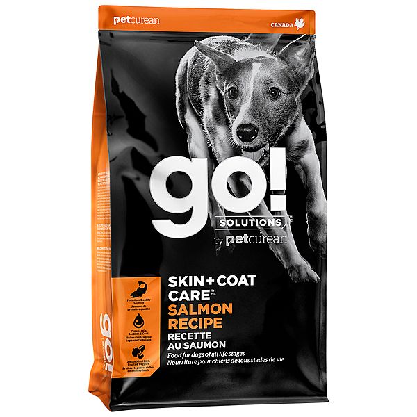 GO! DOG SKIN &amp; COAT SALMON RECIPE WITH GRAIN 12lb/5.4kg