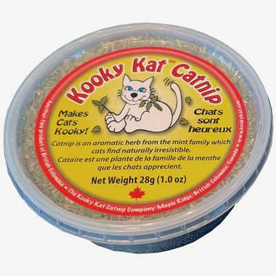 KOOKY KAT CATNIP LEAF &amp; FLOWER TUB 28g