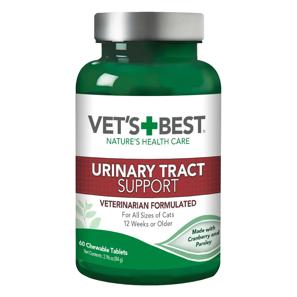 VET&#39;S BEST CAT URINARY TRACT SUPPORT 60 CHEWABLE TABLETS
