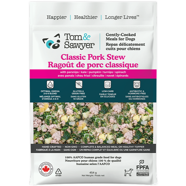 TOM &amp; SAWYER CLASSIC PORK STEW 16oz/454g