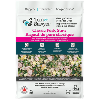 TOM &amp; SAWYER CLASSIC PORK STEW 16oz/454g
