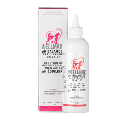WELLMARK pH BALANCED EAR CLEANING SOLUTION FOR DOGS &amp; CATS 237ml