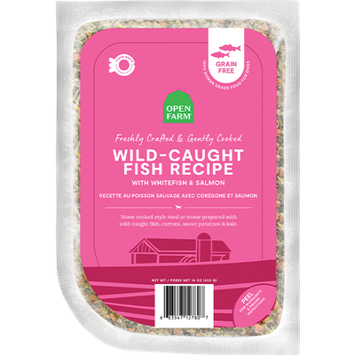 OPEN FARM GENTLY COOKED FISH RECIPE 16OZ