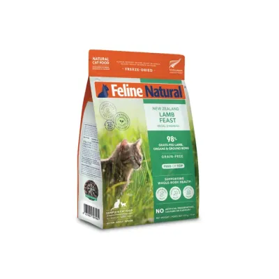 FELINE NATURAL FREEZE DRIED LAMB FEAST 11oz/320g