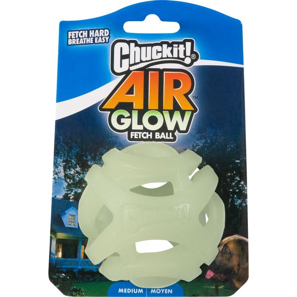CHUCKIT! AIR GLOW FETCH BALL MEDIUM