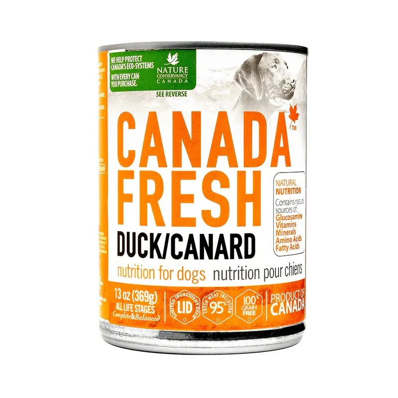CANADA FRESH DOG DUCK 13oz/369g