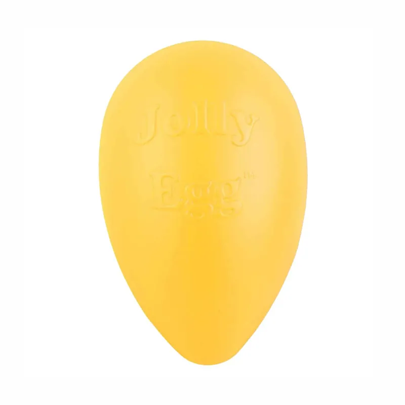 JOLLY PETS EGG YELLOW SMALL 8&quot;