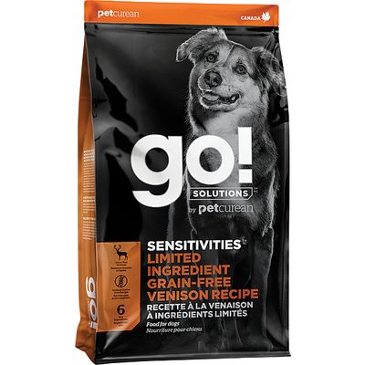 Go! Dog Sensitivities Lid Venison 3.5Lb/1.6Kg