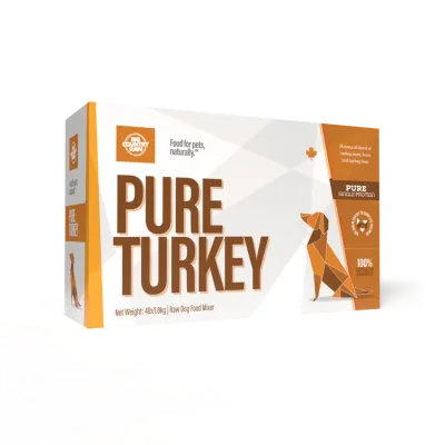 BIG COUNTRY RAW PURE TURKEY 4lb/1.8kg