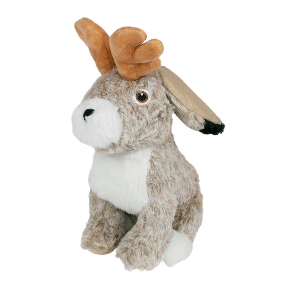 TALL TAILS 8&quot; PLUSH JACKALOPE TWITCHY TOY