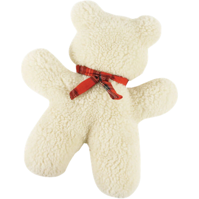 BURGHAM SHEEPSKIN BEAR PLUSH 14&quot;