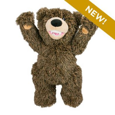 TALL TAILS ROPE BODY GRIZZLY BEAR 14&quot;