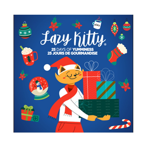 LAZY KITTY HOLIDAY ADVENT CALENDAR 2025