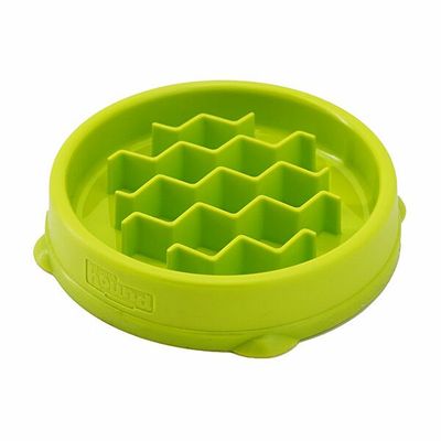 OUTWARD HOUND CATSTAGES KITTY SLOW FEEDER GREEN