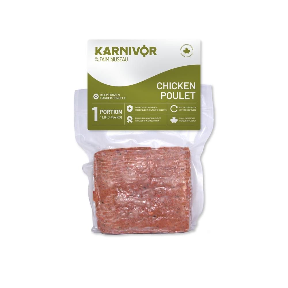 FAIM MUSEAU KARNIVOR TRAIL SIZE CHICKEN 1lb