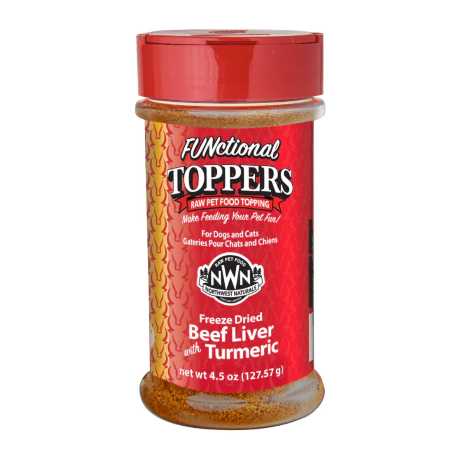 Northwest Naturals Beef Liver With Turmeric Functional Topper 4.5oz