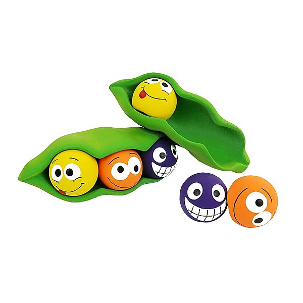 Multipet Latex Three Peas In A Pod 7.5"