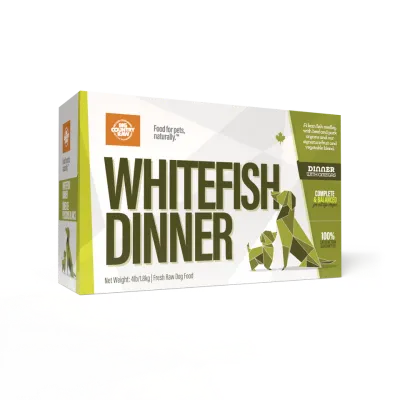 BIG COUNTRY RAW WHITEFISH DINNER 4lb/1.8kg