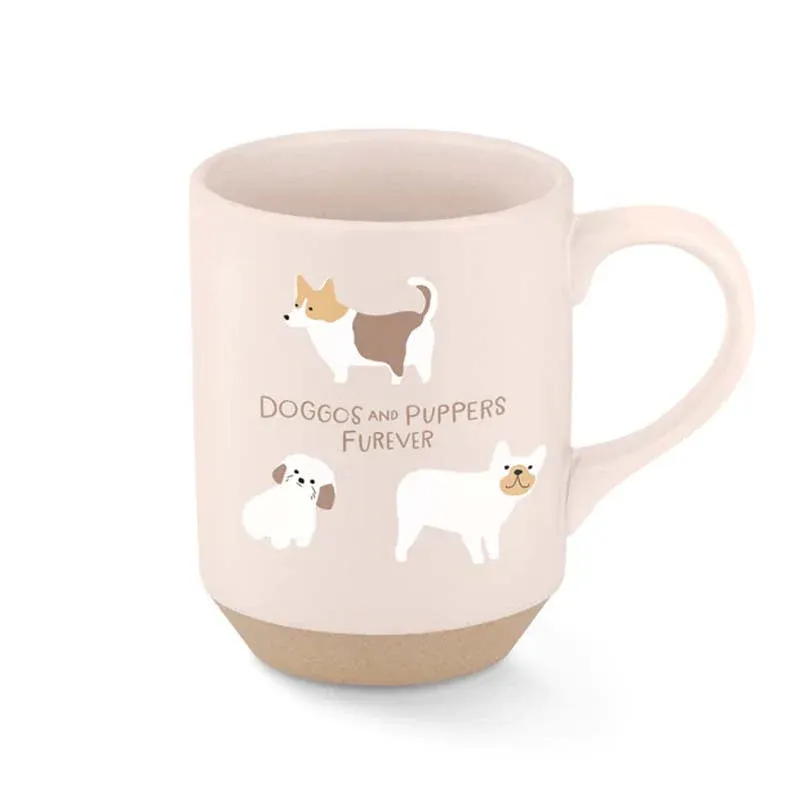 Fringe Studio Stoneware Mug Doggos