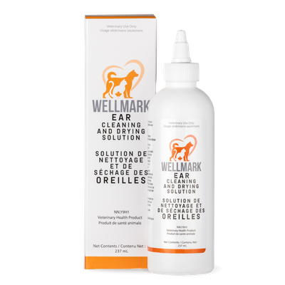 Wellmark Ear Cleaning And Drying Solution For Dogs &amp; Cats 237Ml