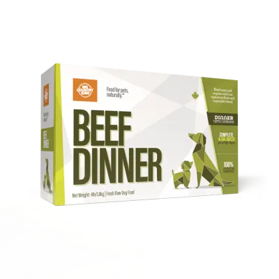 BIG COUNTRY RAW BEEF DINNER 4lb/1.8kg